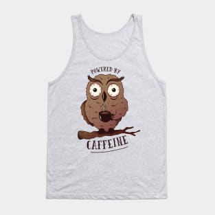 CAFFEINE OWL Tank Top